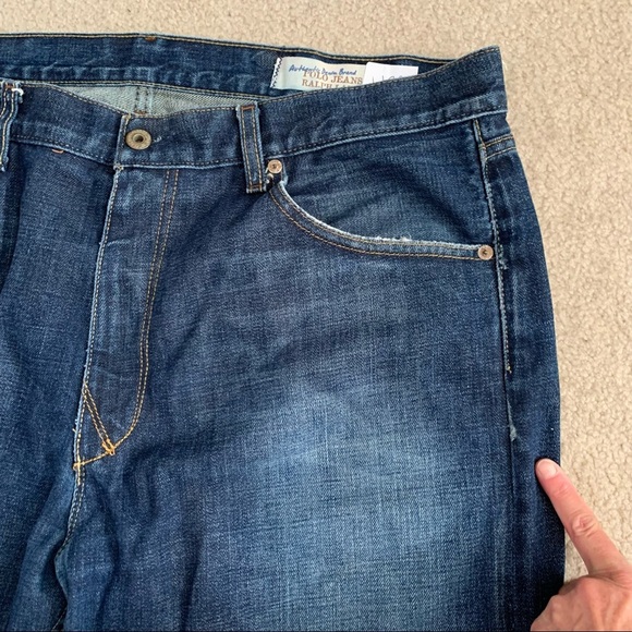 90s Polo Jeans RL Ashmore Original Straight Leg - Picture 6 of 7